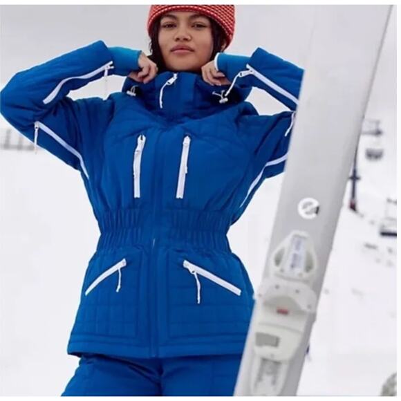 Free People All Prepped Ski Jacket Winter Coat Large NEW - Picture 1 of 4
